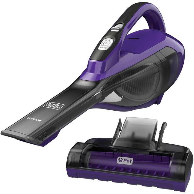Black & Decker HLVA325JP07 Dustbuster Advancedclean Pet Cordless Handheld Vacuum