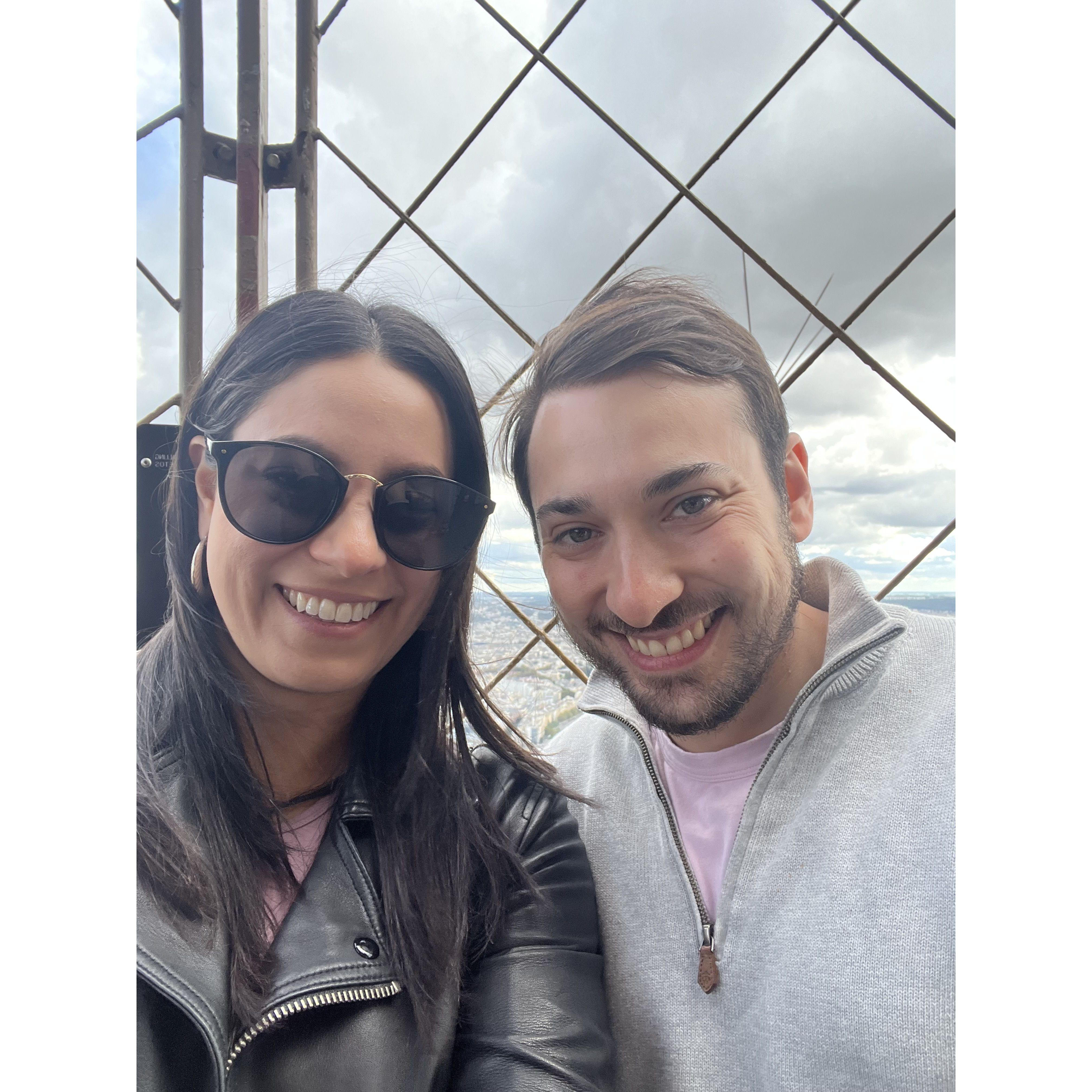 Top of the Eiffel Tower