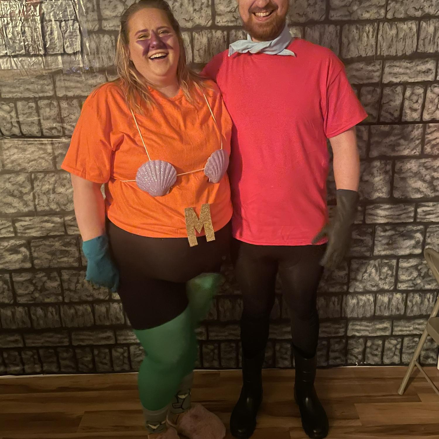 Mermaid Man and Barnacle Boy unite!!! #halloween2024