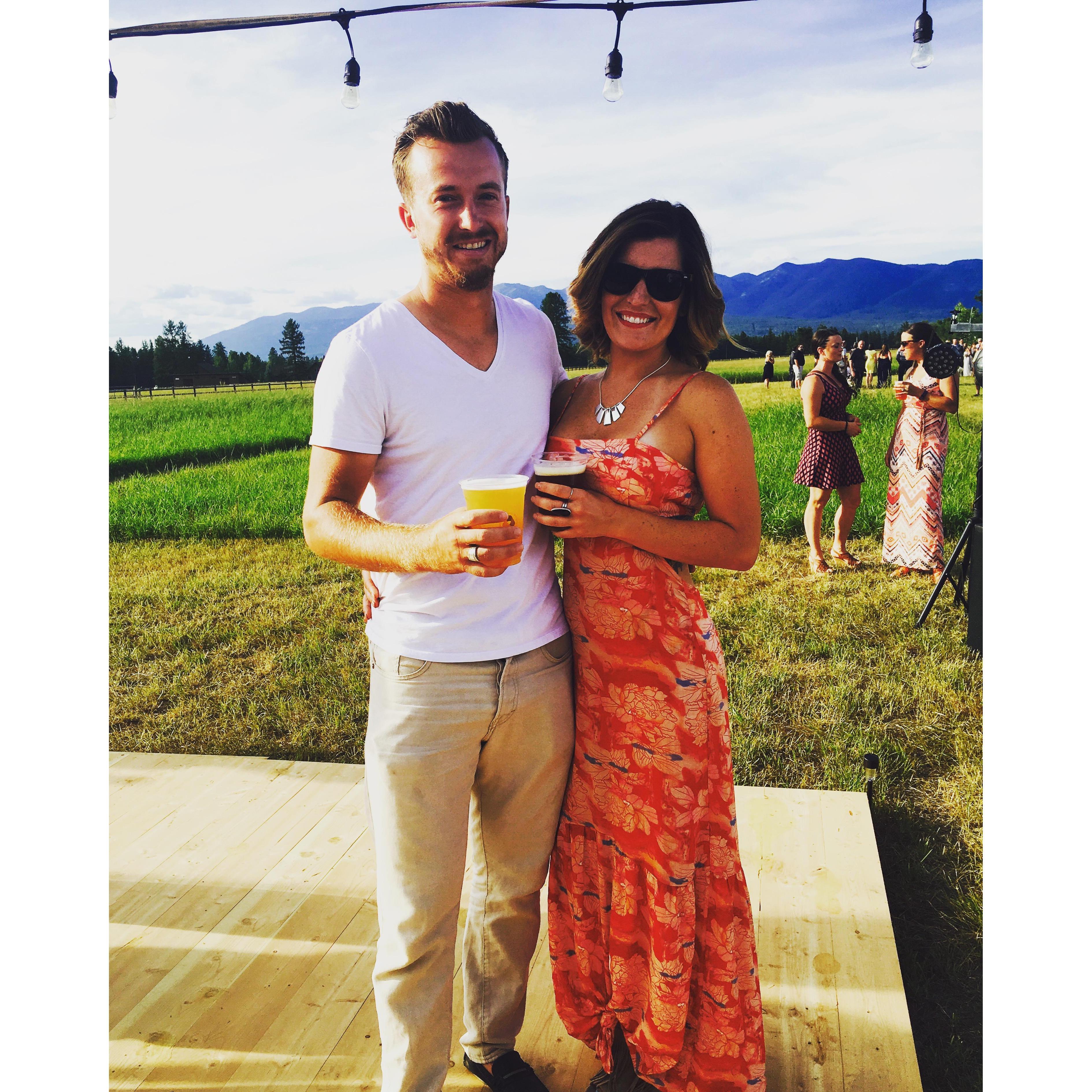 Summers are made for Montana Weddings!
