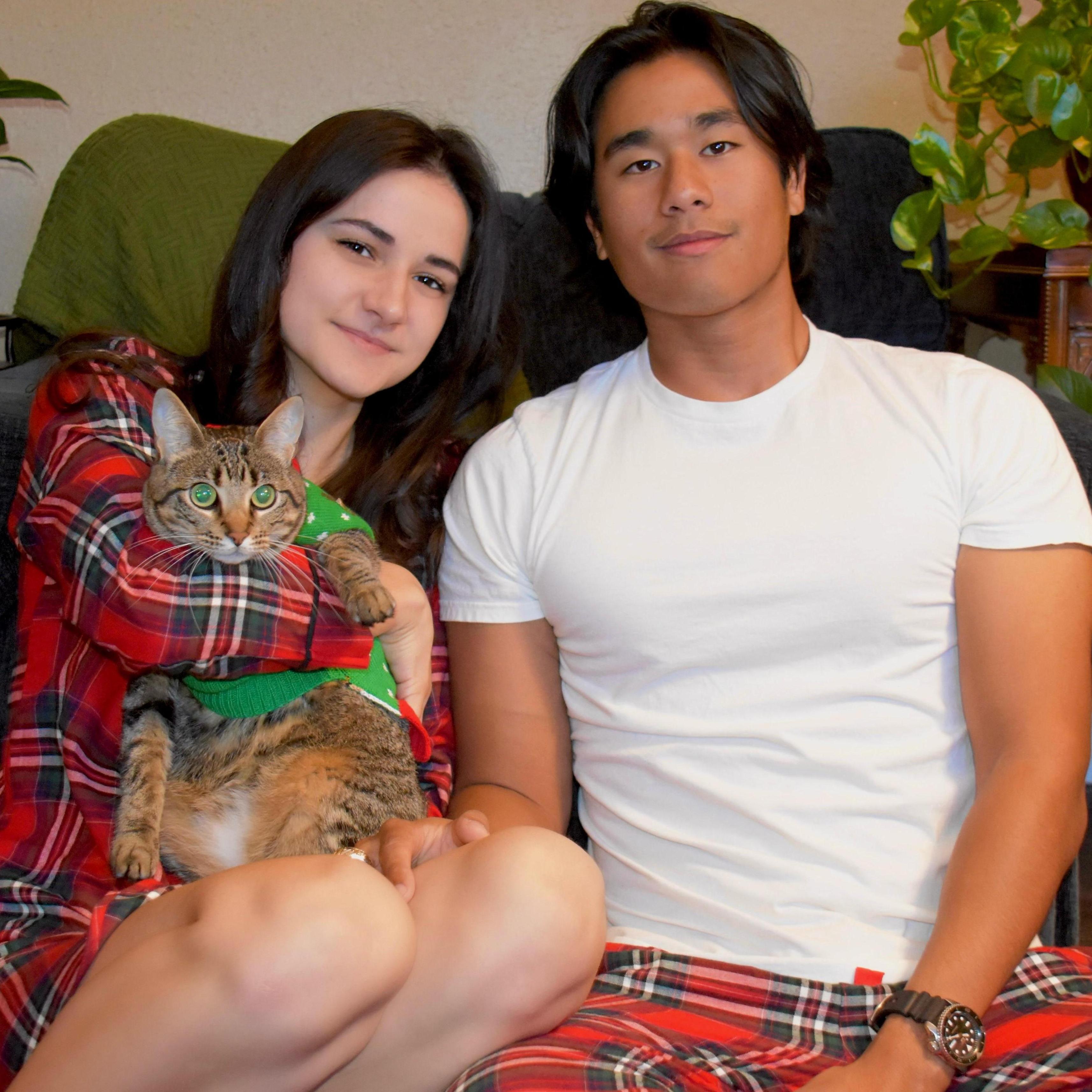 our first family christmas photo