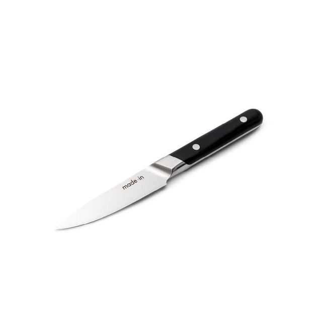 Made In Cookware - 4" Paring Knife - Made In France - Full Tang w/ Truffle Black Handle