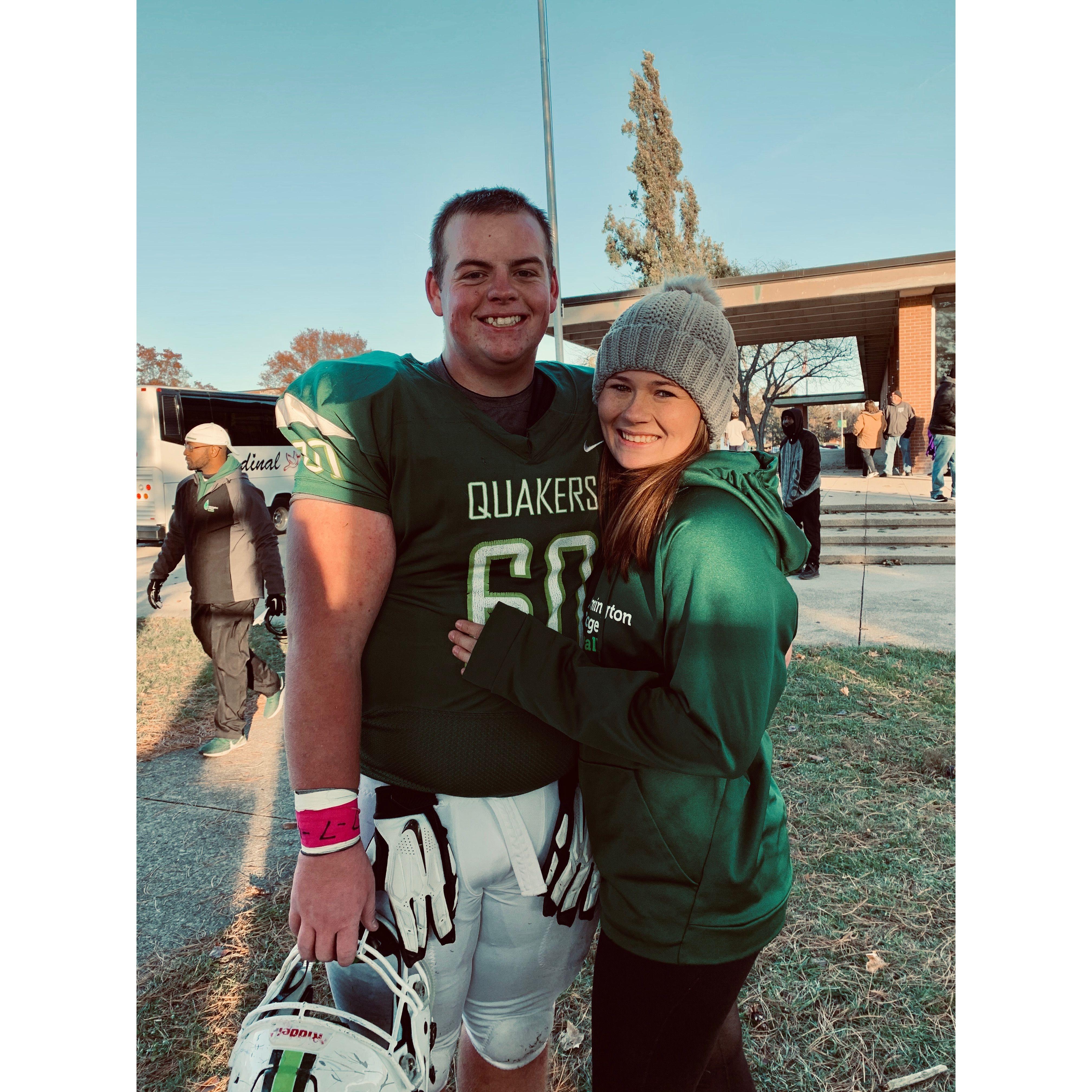 First photo of when we were freshman in college!