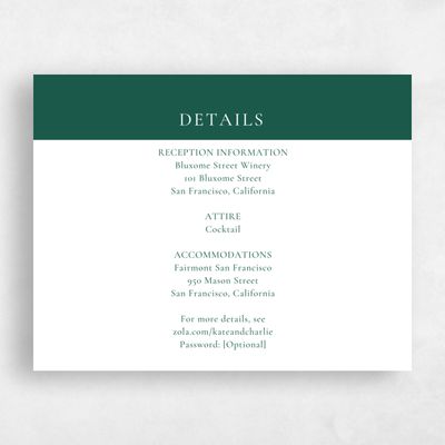 Green Wedding Enclosure - Potter