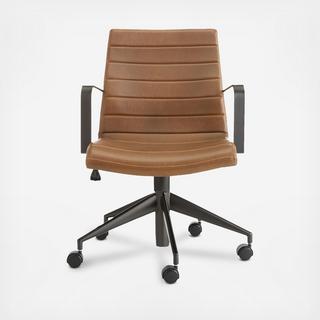 Graham Leather Desk Chair