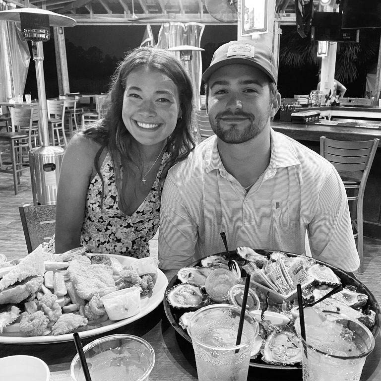Carter refers to this night as "The night he fell in love with Graycie." We were in Orange Beach, Alabama. A place that would quickly become special to us just a few years later...