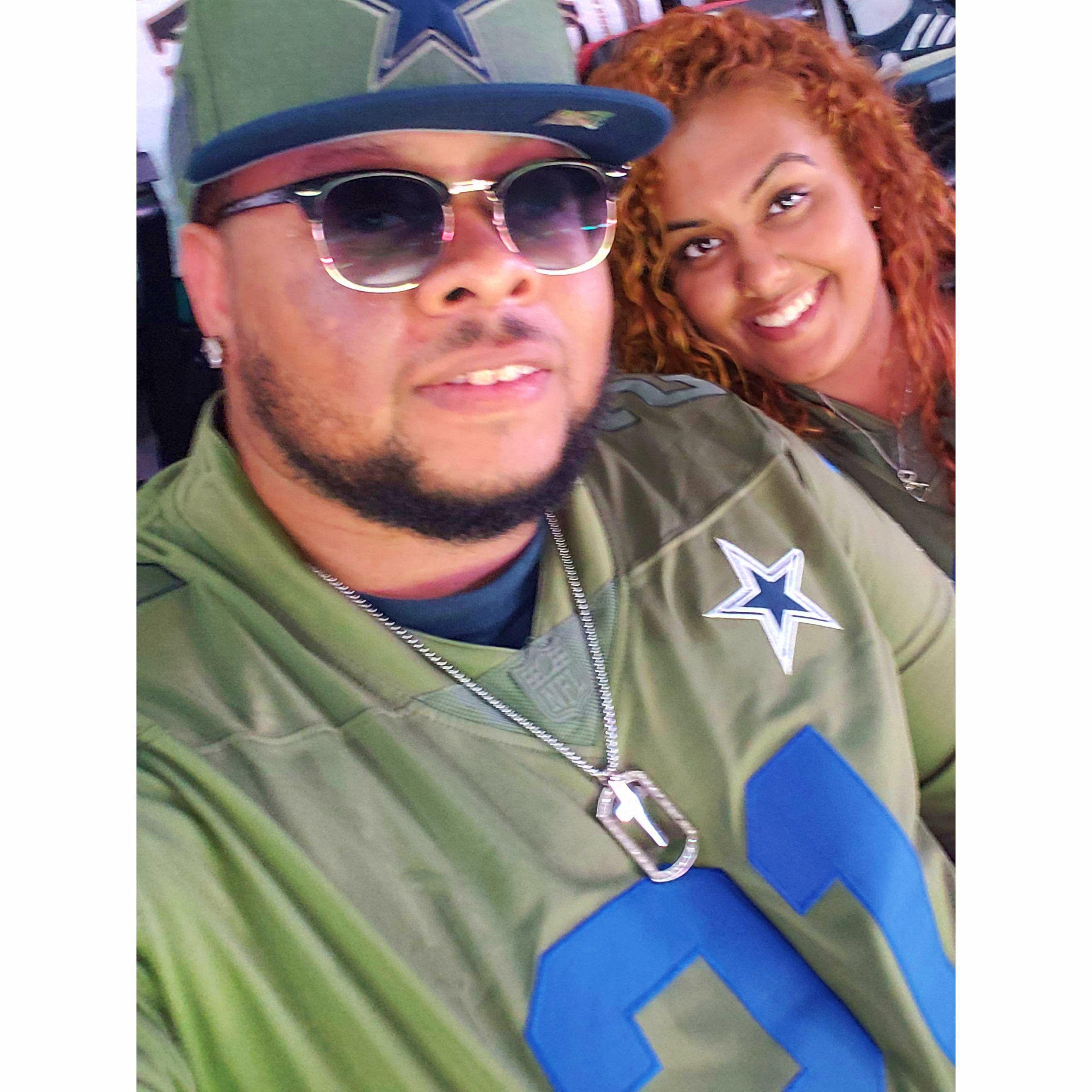 Dallas v.s Saints Football Game