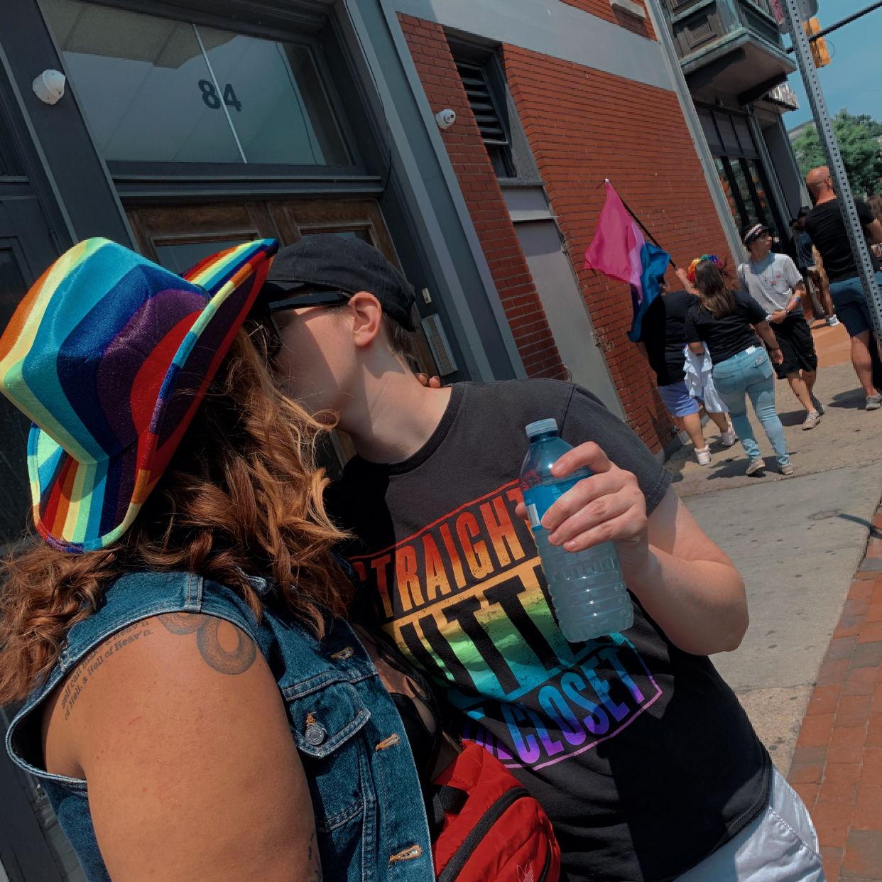 First pride parade attended together
