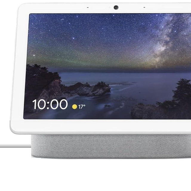 Google Nest Hub Max, Japan Model, Multi Language Nest Hub 10-inch with English Compatibility, H2A GA00426-JP (Chalk)