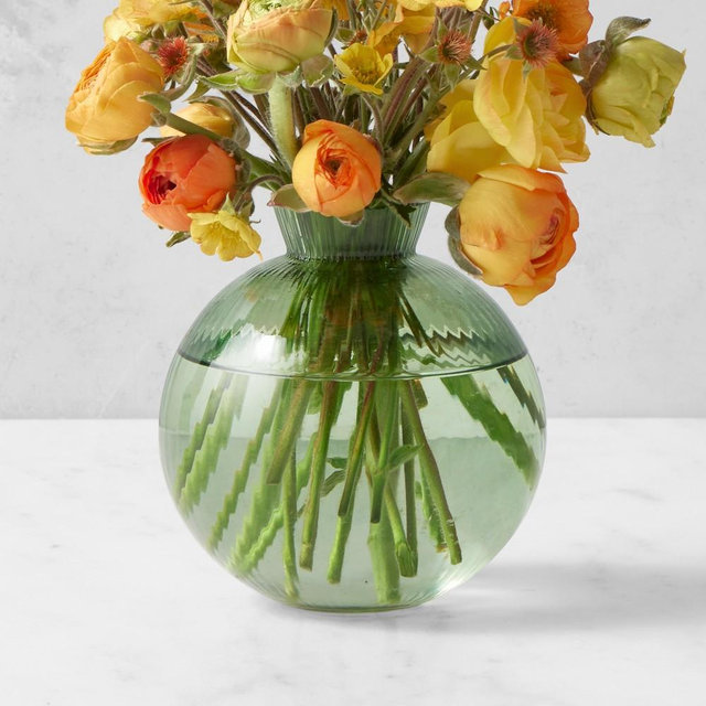 Lucia Medium Vase Emerald