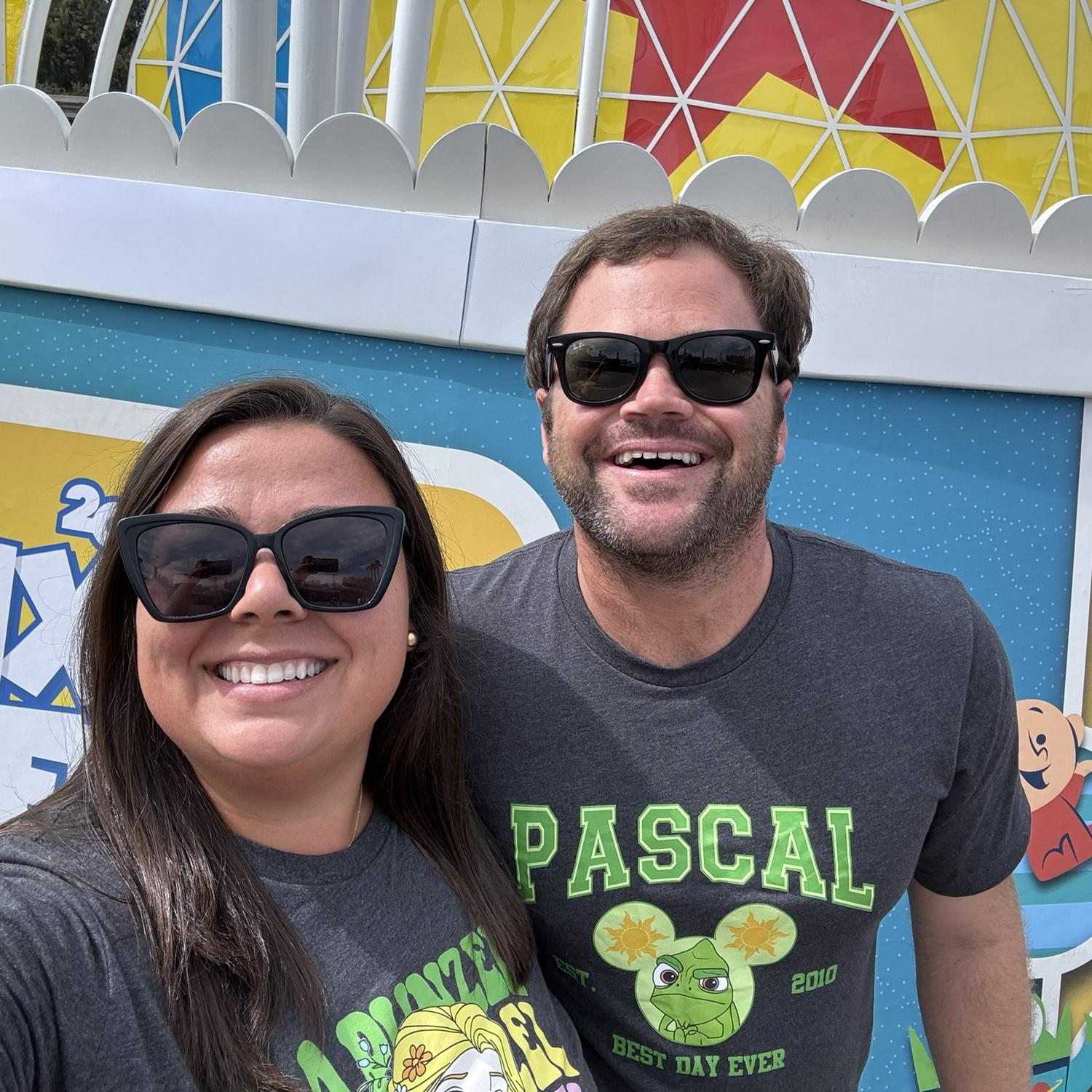 Matching Shirts at Disney