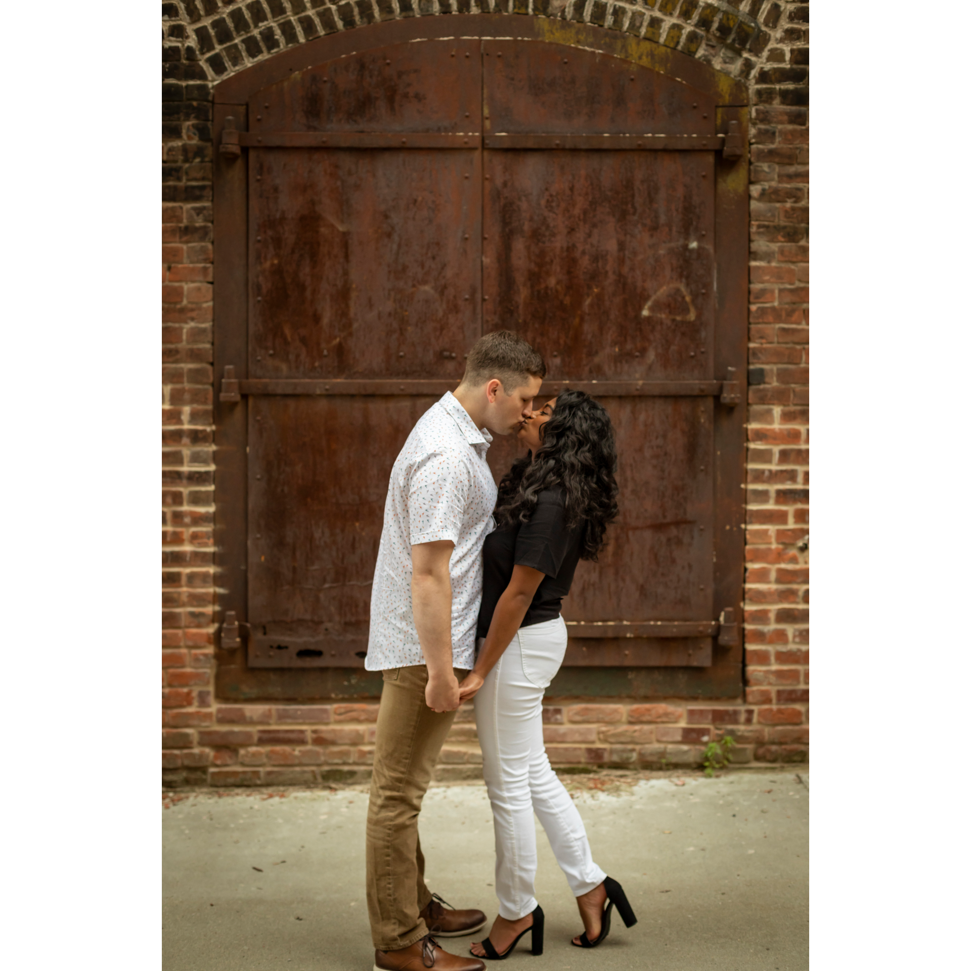 We had so much fun at our engagement shoot with James Lathrop Photography!