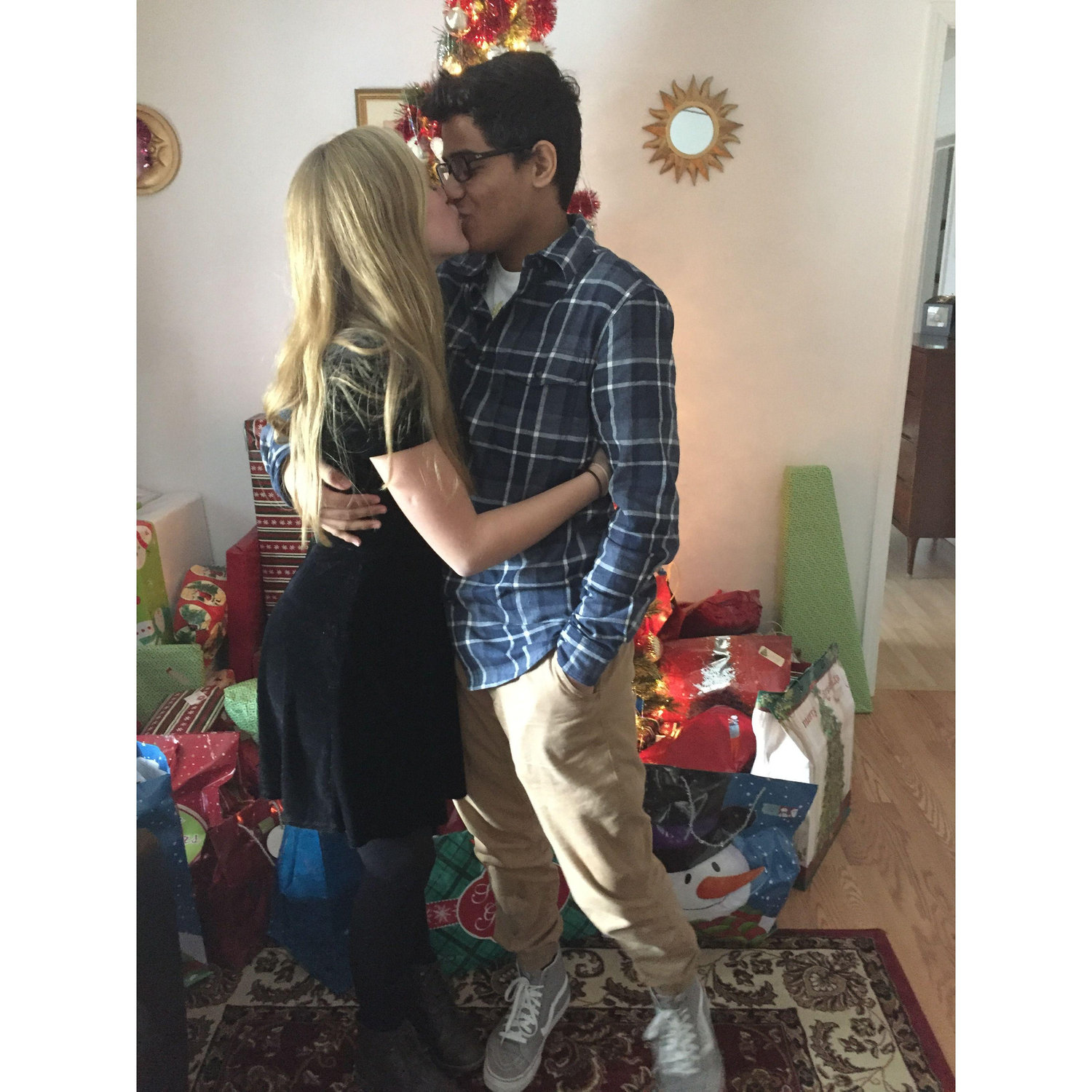 Our first Christmas together 2015