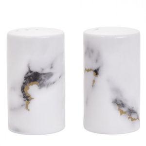 Prouna Marble Venice Fog Salt & Pepper Shaker