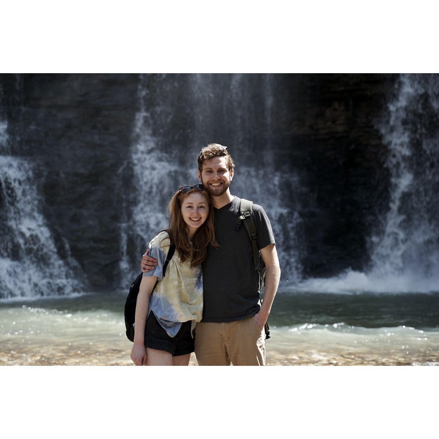 We love visiting Arkansas waterfalls after a good rain!