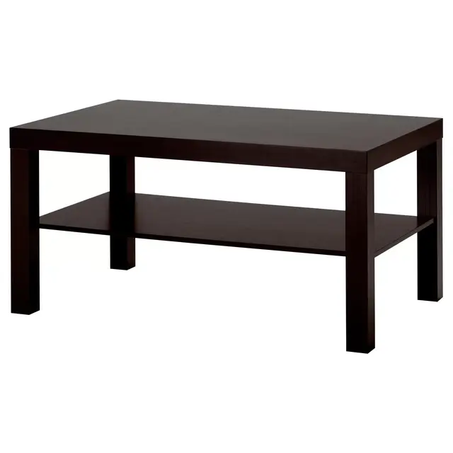 LACK Coffee table, black-brown35 3/8x21 5/8 "