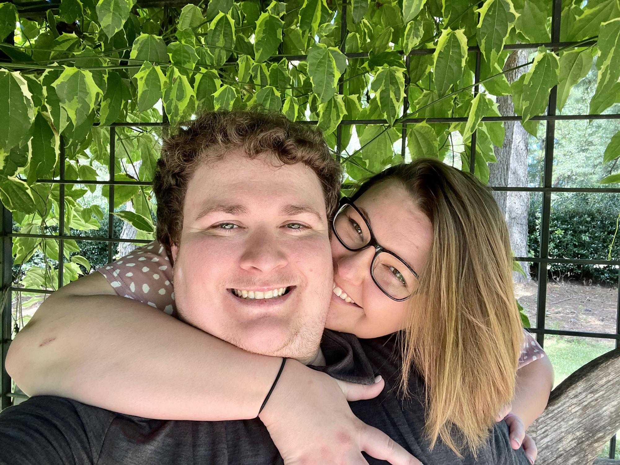 The day he had a secret proposal waiting for me at home. This is my most favorite of us!