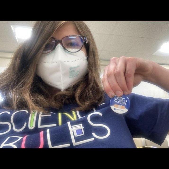 03/24/2021!!! First COVID vaccine, and more importantly, the same day Michael and I were real with each other about how we felt, just hours after this pic!!