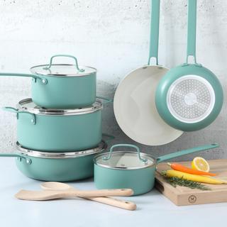 Emmeline Ceramic Nonstick 12-Piece Cookware Set