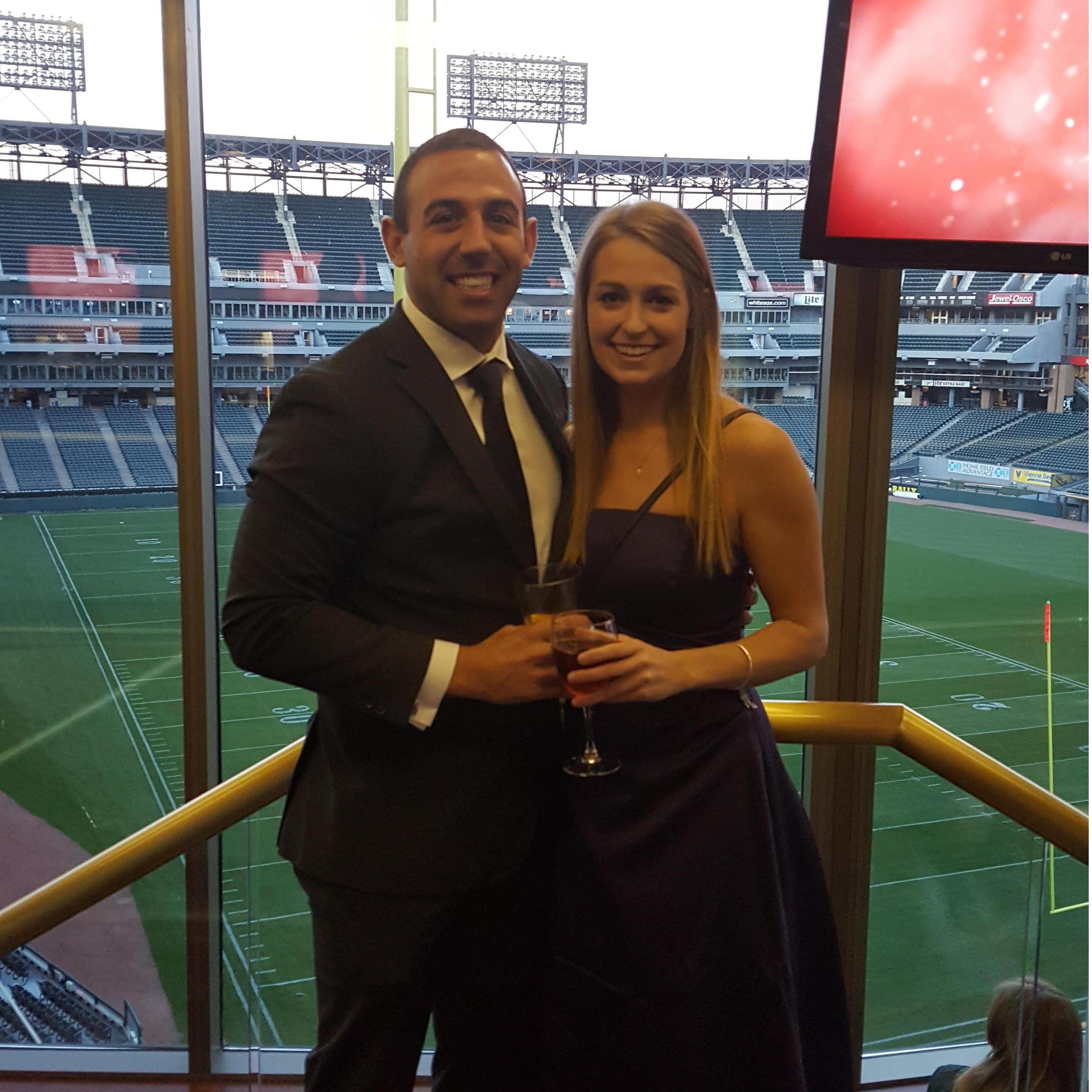 Colleen&Brian's ridiculously fun White Sox wedding!