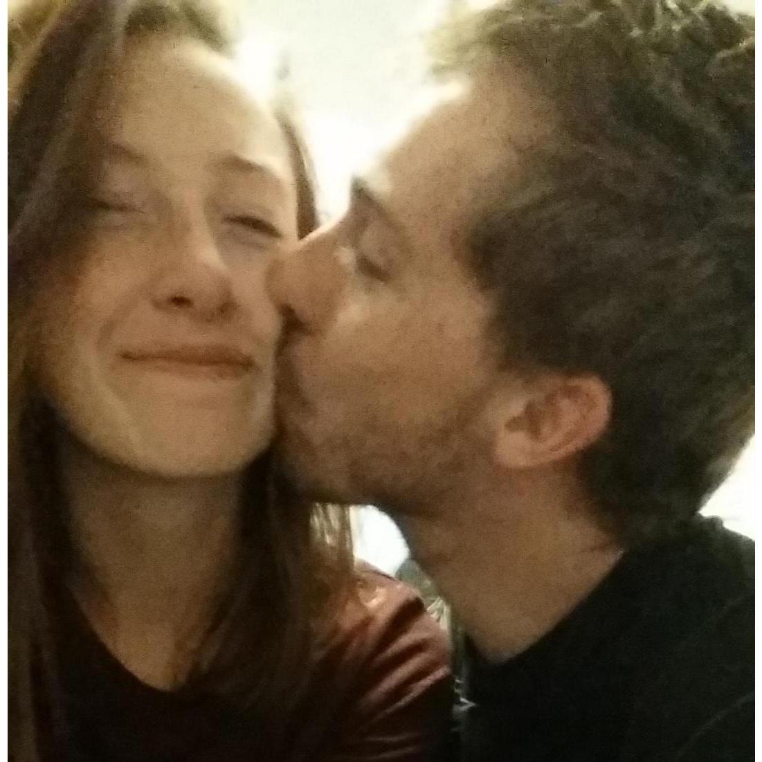 Shortly after we moved in together, of course we had to take super cute selfies!!