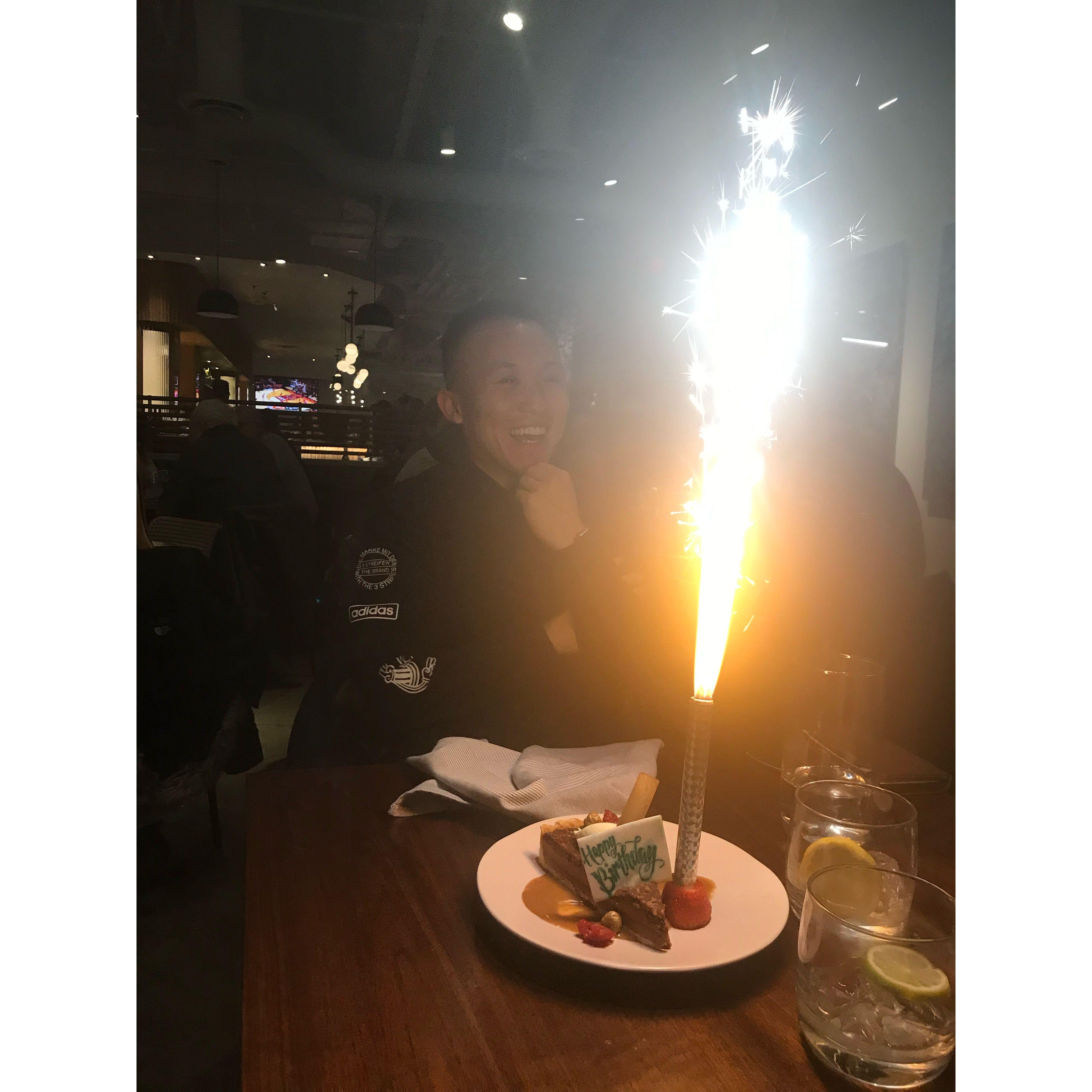 Sarah visited Baltimore to celebrate Adam's birthday and see Gryffin; what is considered Sarah and Adam's first date - Jan 2019
