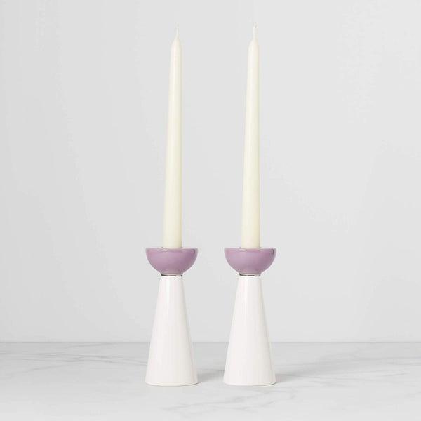 Oak Street Shabbat Candlesticks by kate spade new york