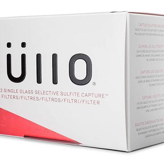 Ullo Single Glass Selective Sulfite Capture Replacement Filters (12 Pack)