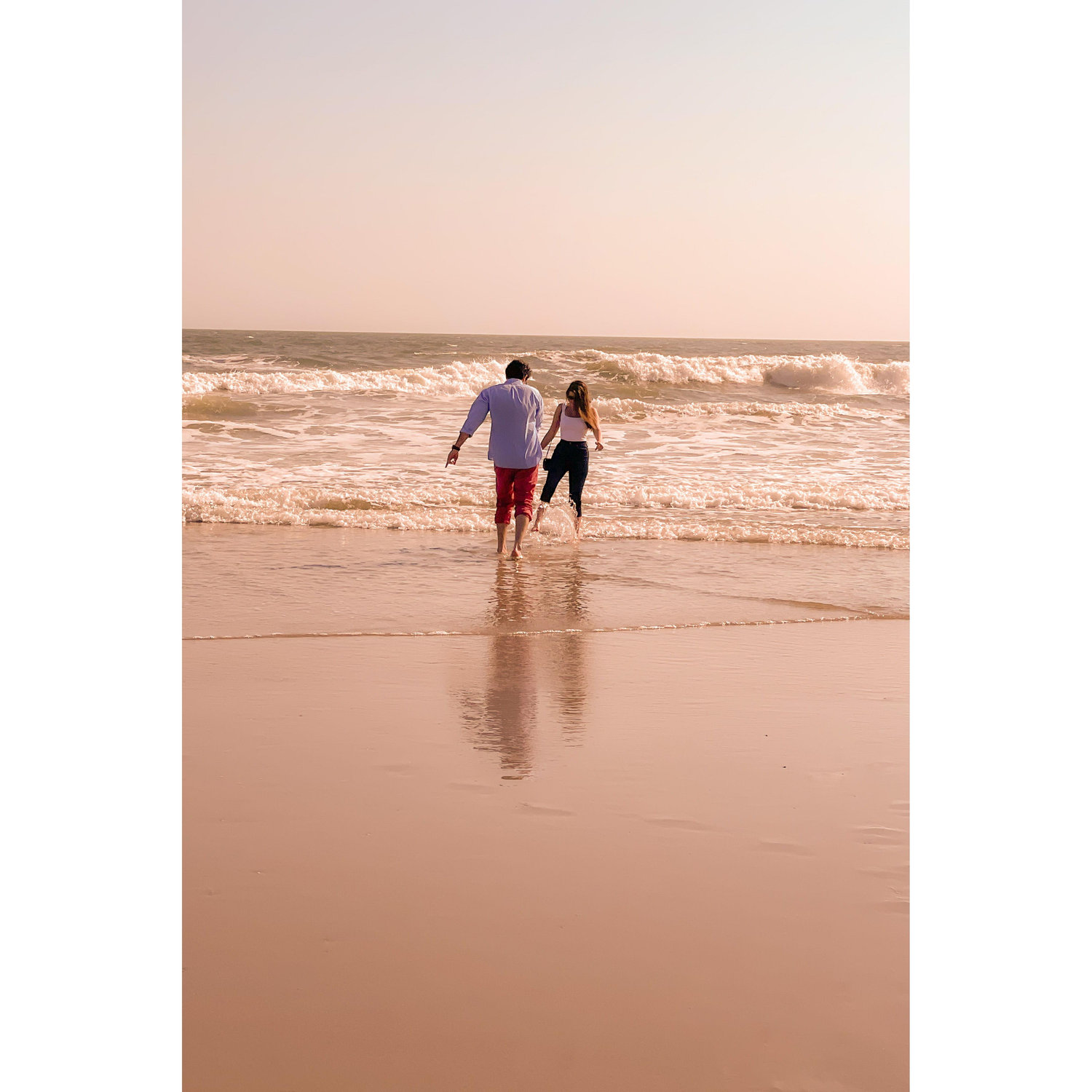Our first trip to the beach!