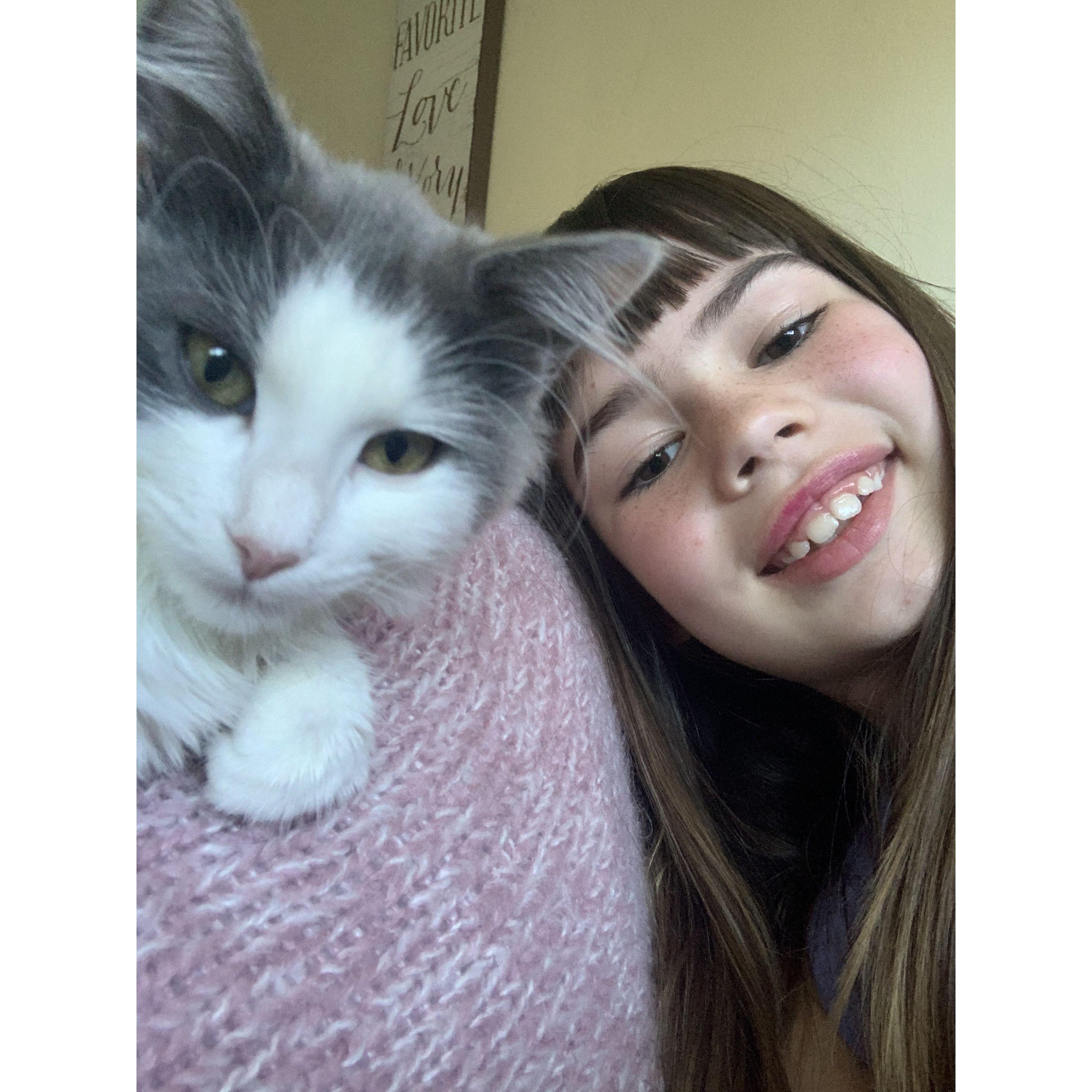 Ms Indigo and Ms Evelyn 💜