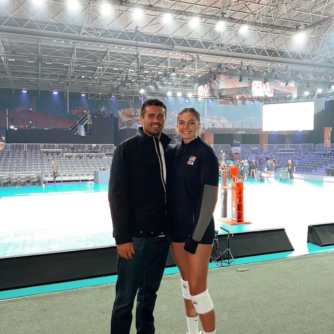 Ben visiting Kara in Netherlands for world championships