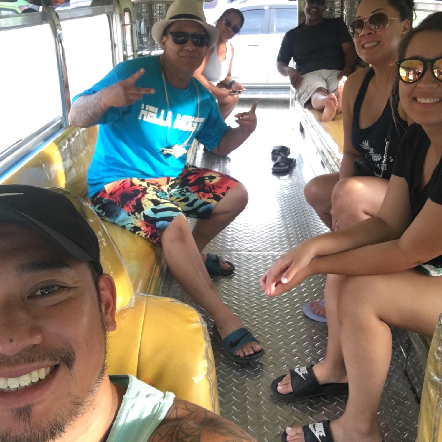 Our own taxi in the Philippines