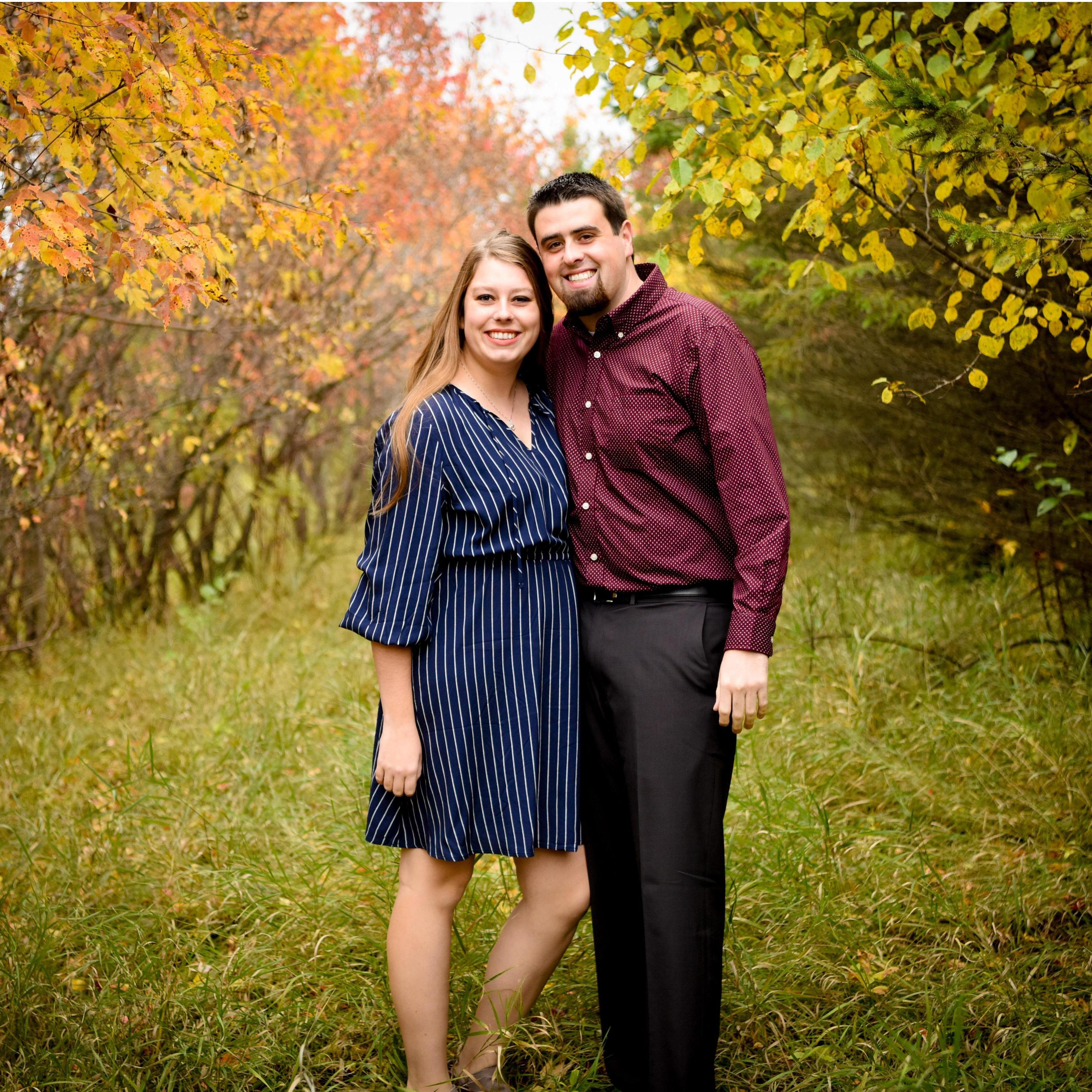 Our first engagement photo