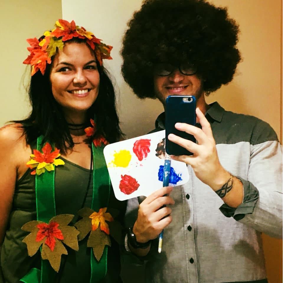 Bob Ross and his Happy Tree - Halloween 2019