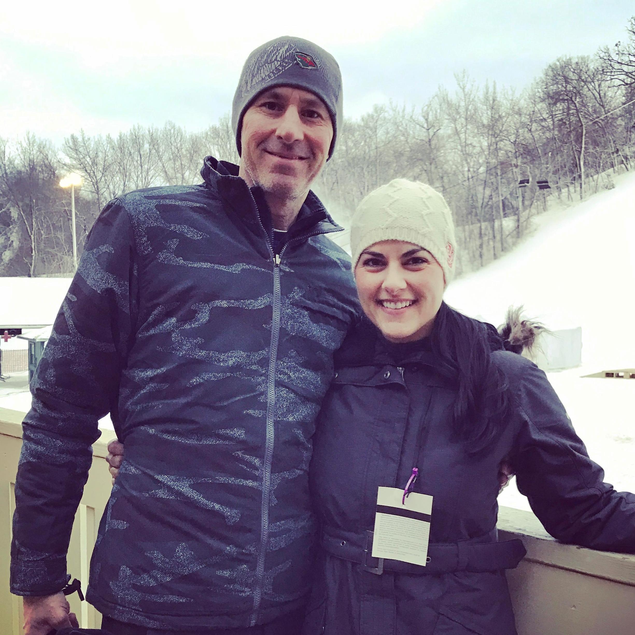 Lindsey Vonn and Bode Miller have nothing on us. Our first ski trip in decades while visiting friends. December 2017, Lake Geneva, WI