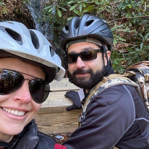 Kim's 30th birthday bike ride.
