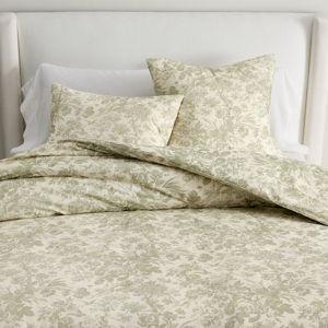Sorrel Toile Comforter, Shams x2, and Euro Sham x2 from Pottery Barn