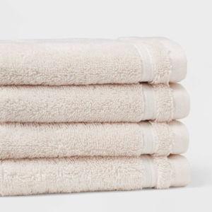4pk Total Fresh Antimicrobial Washcloth Set - Threshold™
