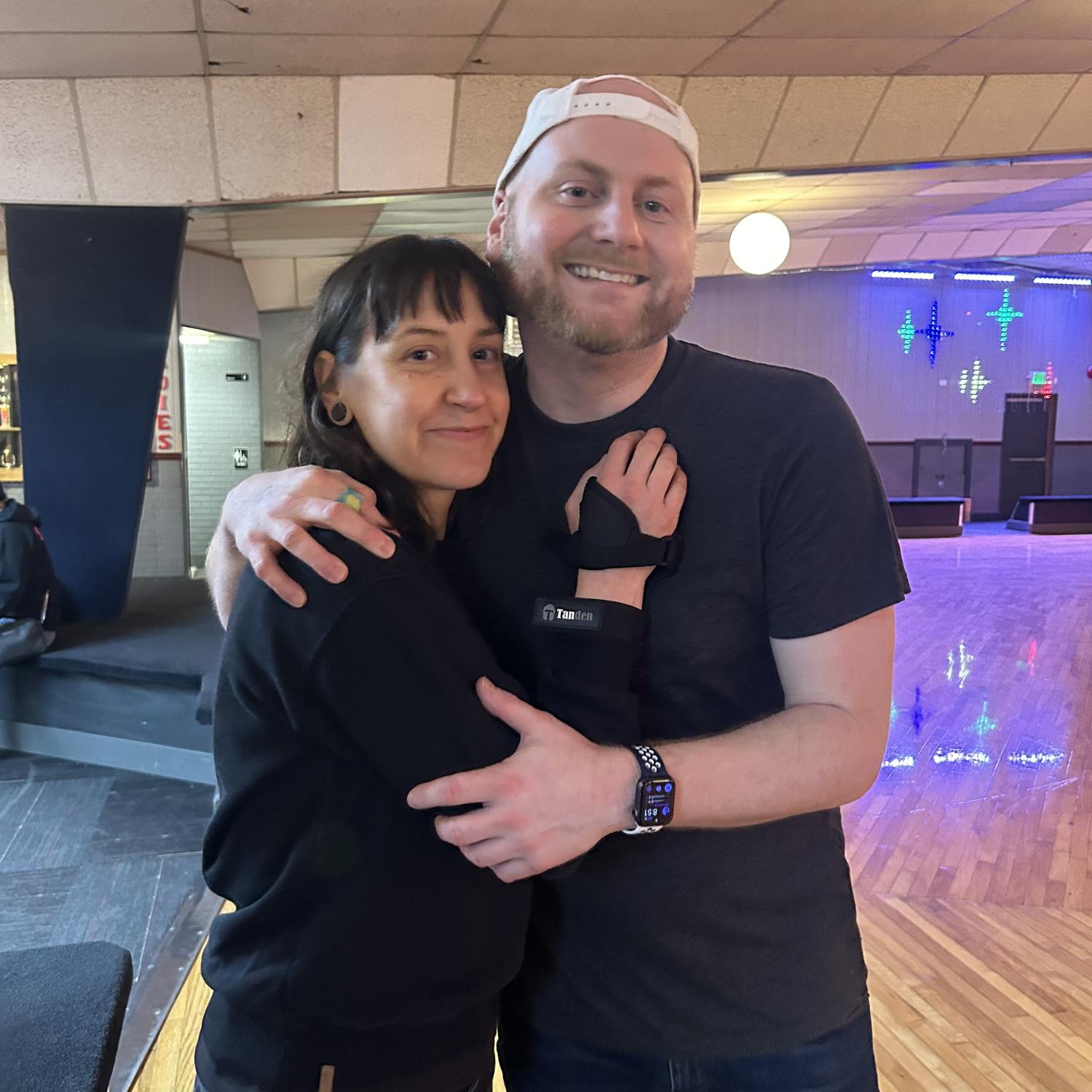 40th birthday roller skating celebration