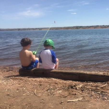 Best of buds or competitors? We can never really tell, but the pictures are cute.