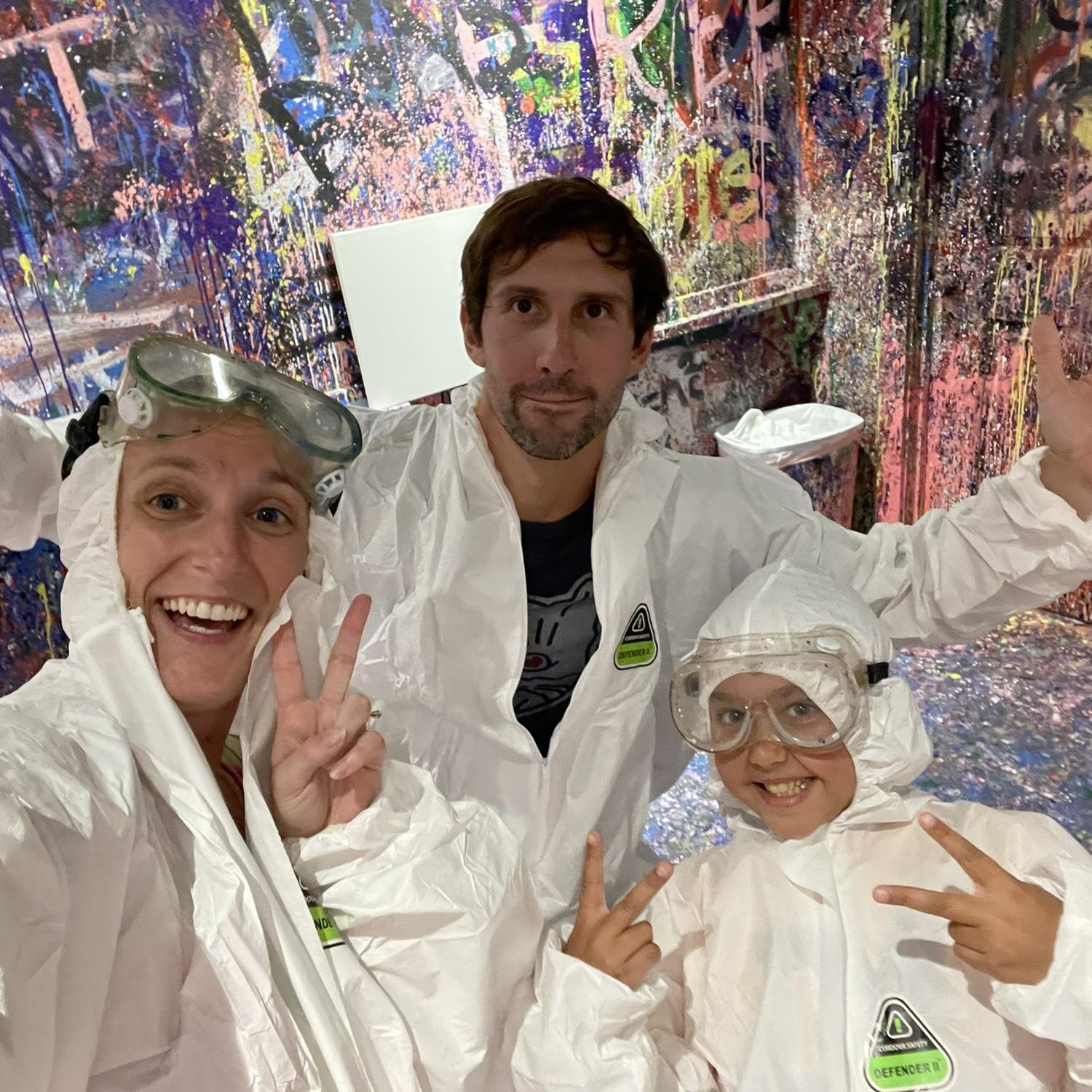 Splatter room!