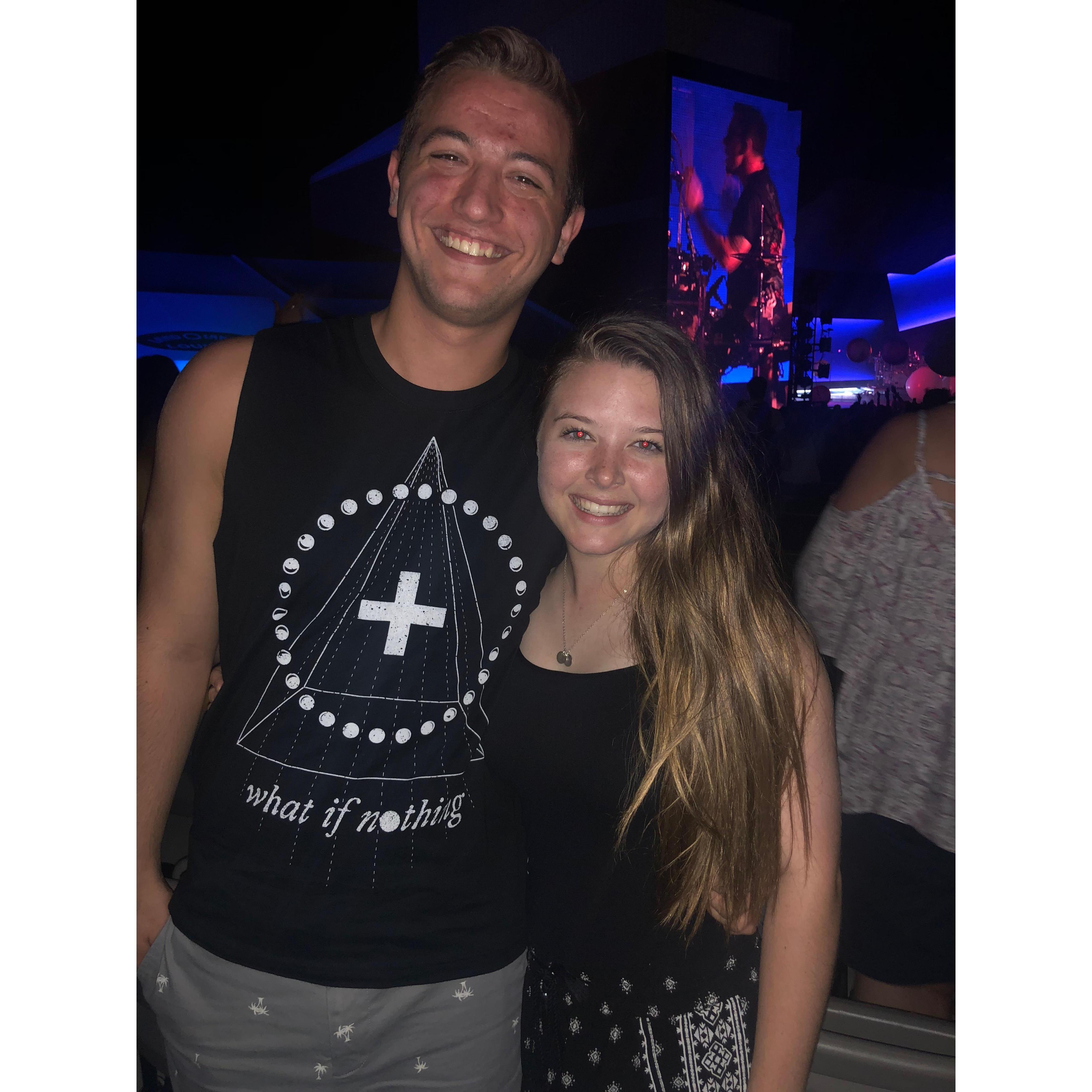 Our trip to Fayetteville to see one of our favorite bands, Walk The Moon.