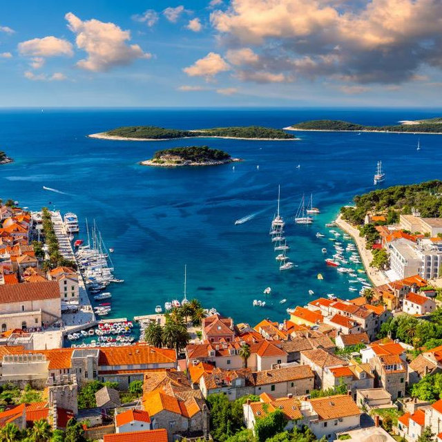 Boat tour of Hvar, Croatia