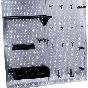 Wall Control 30-WGL-200GVB Galvanized Steel Pegboard Tool Organizer