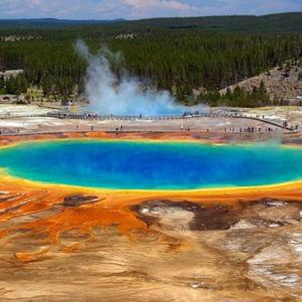 Lodge in Yellowstone National Park