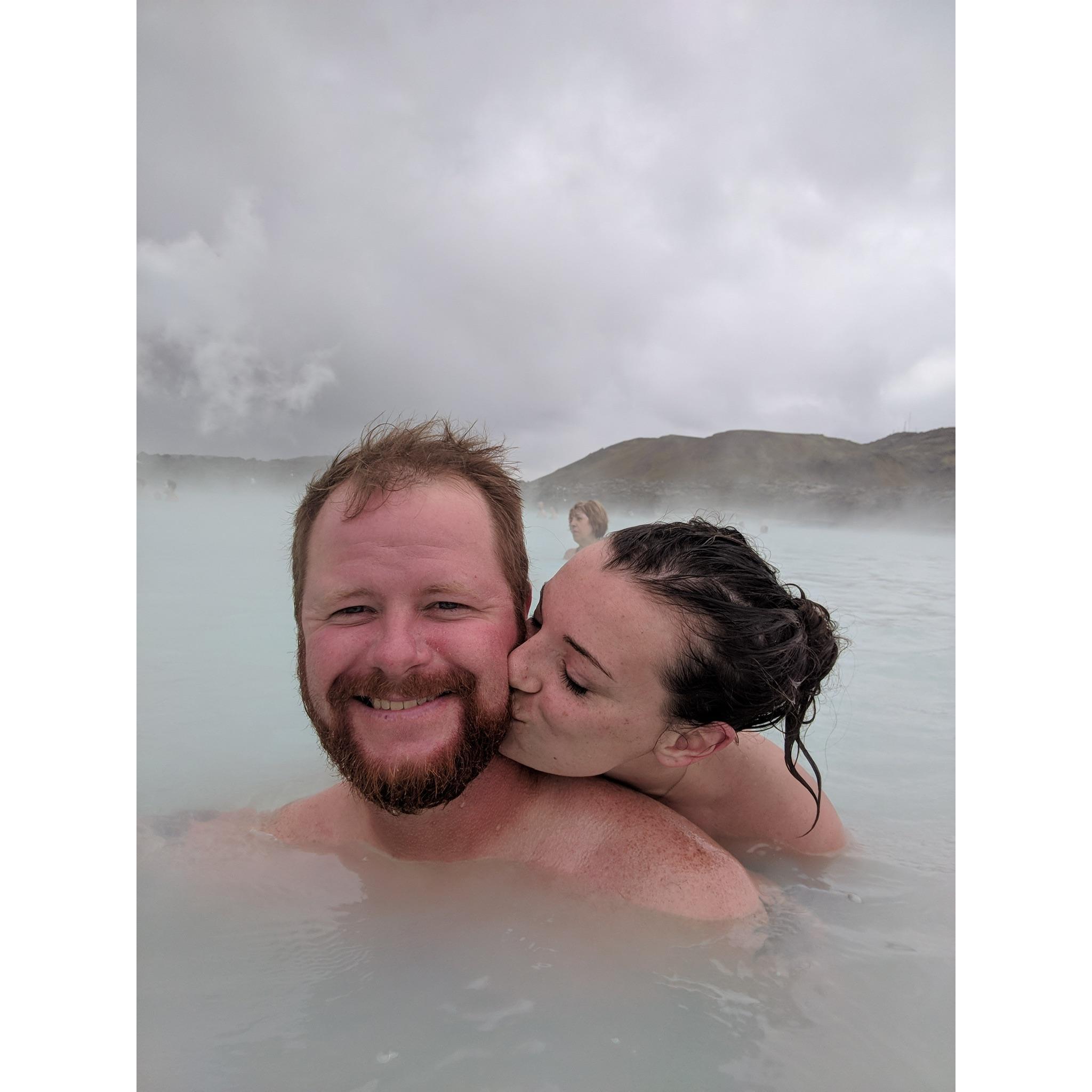 The Blue Lagoon in ICELAND!