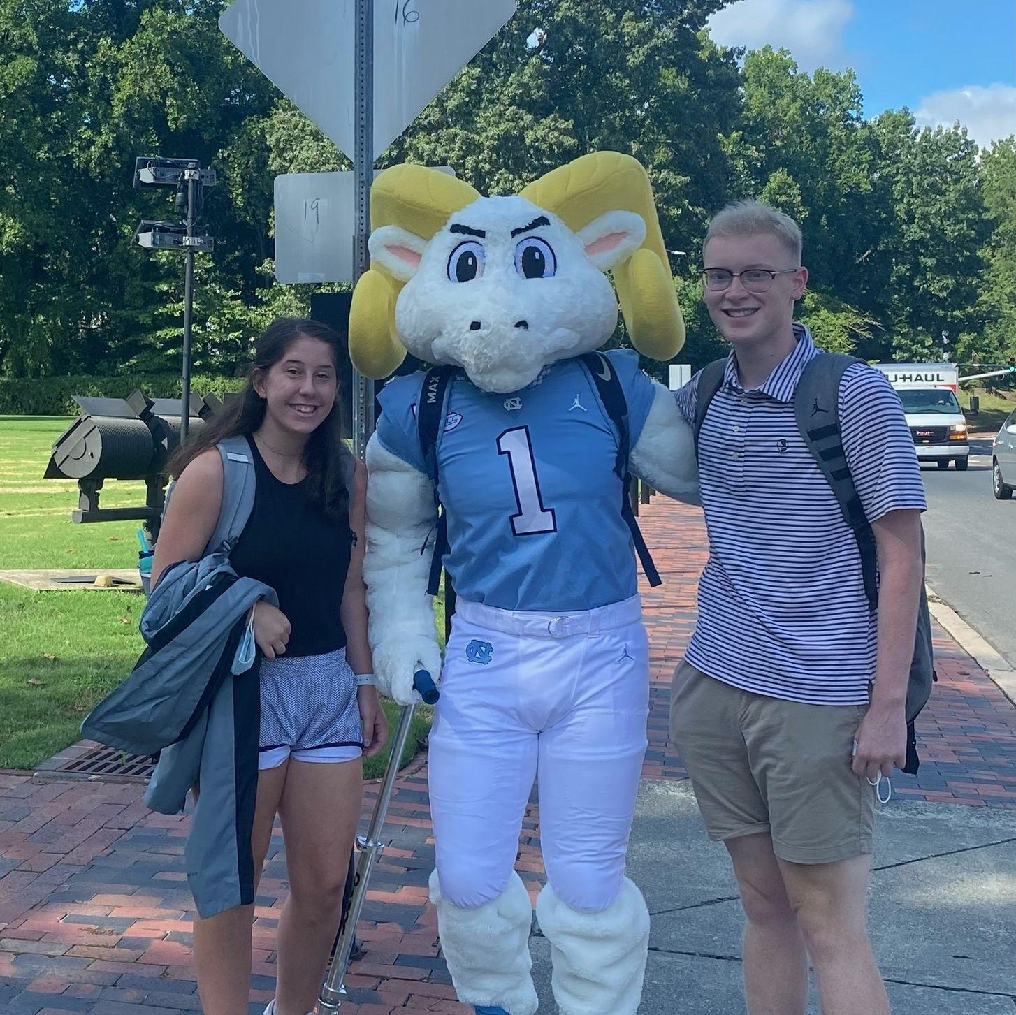 First day of class at UNC (2021)