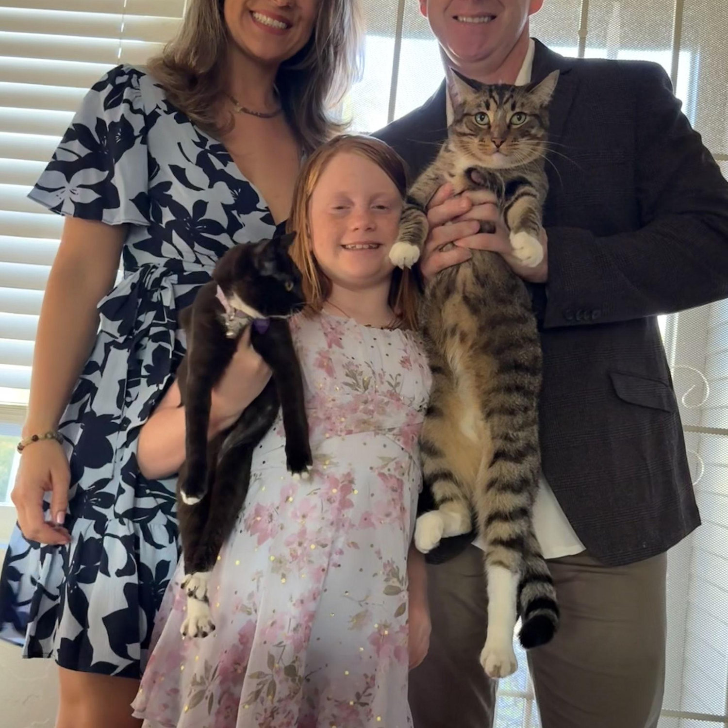 Family photo for Danny's birthday