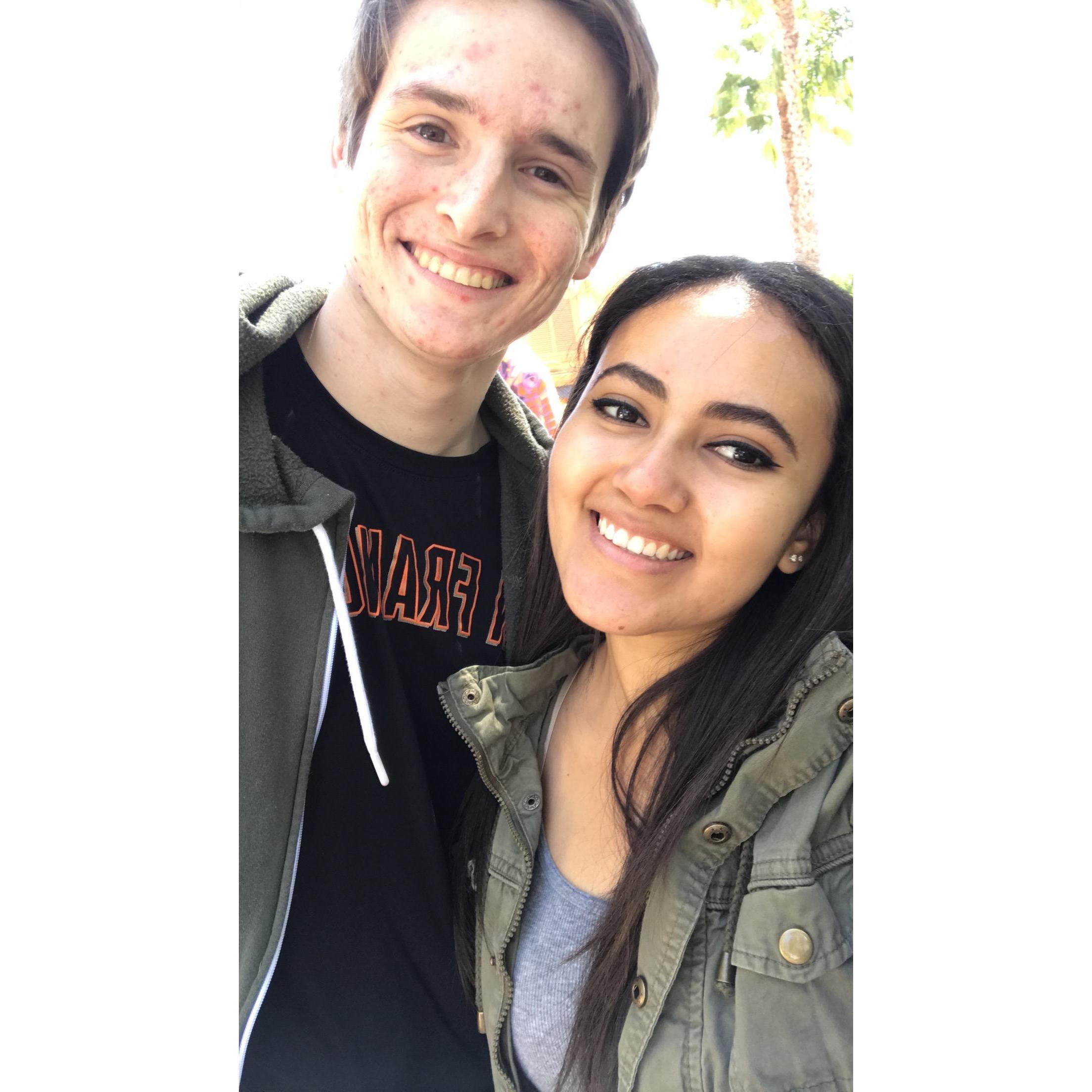 Spent the day in Six Flags. 4/20/17