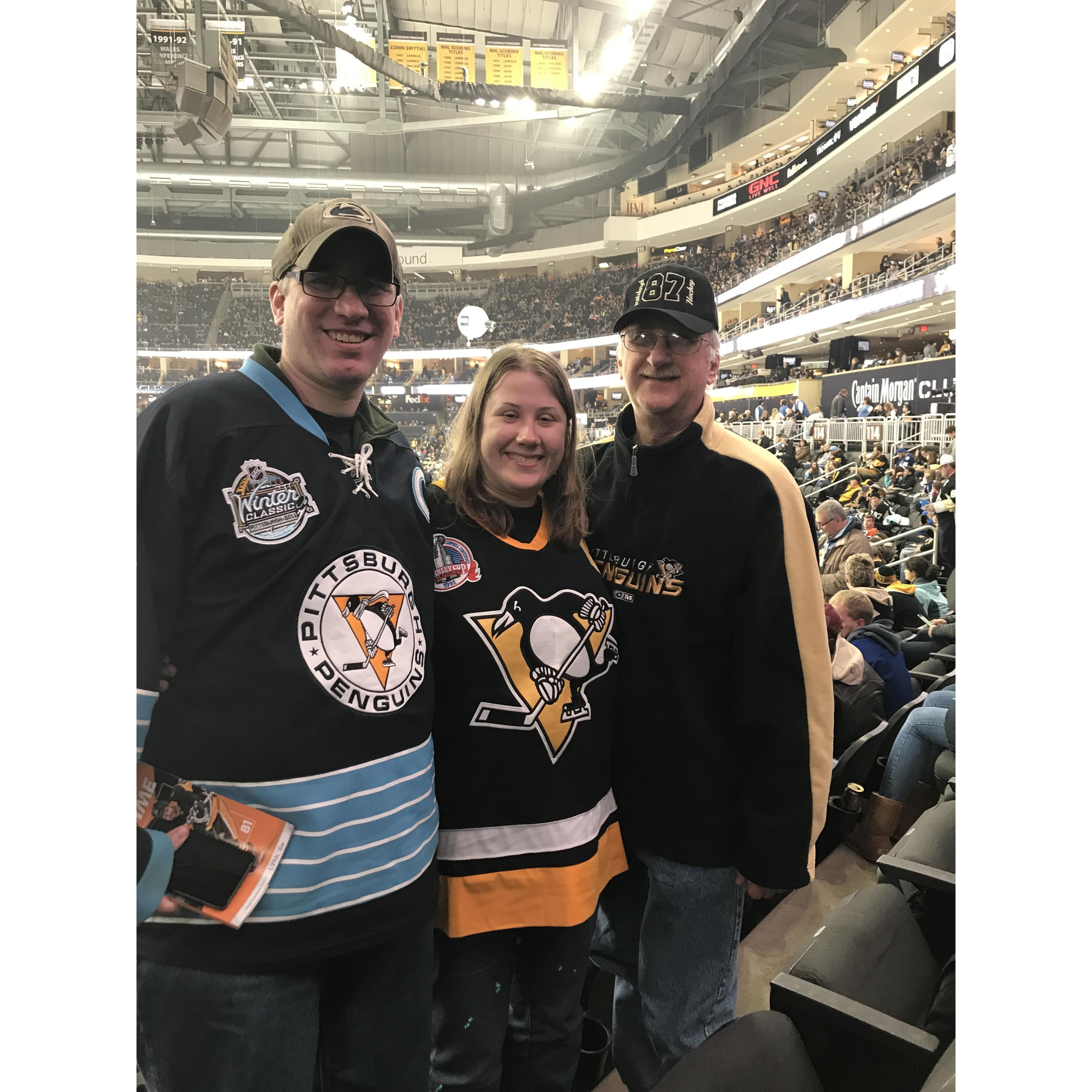 Pens Game, 2/17/18